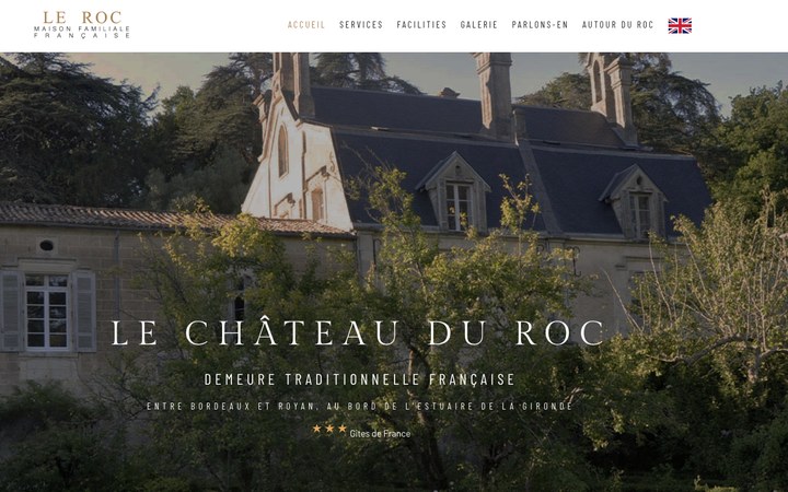 Aperçu du site Le Château du Roc